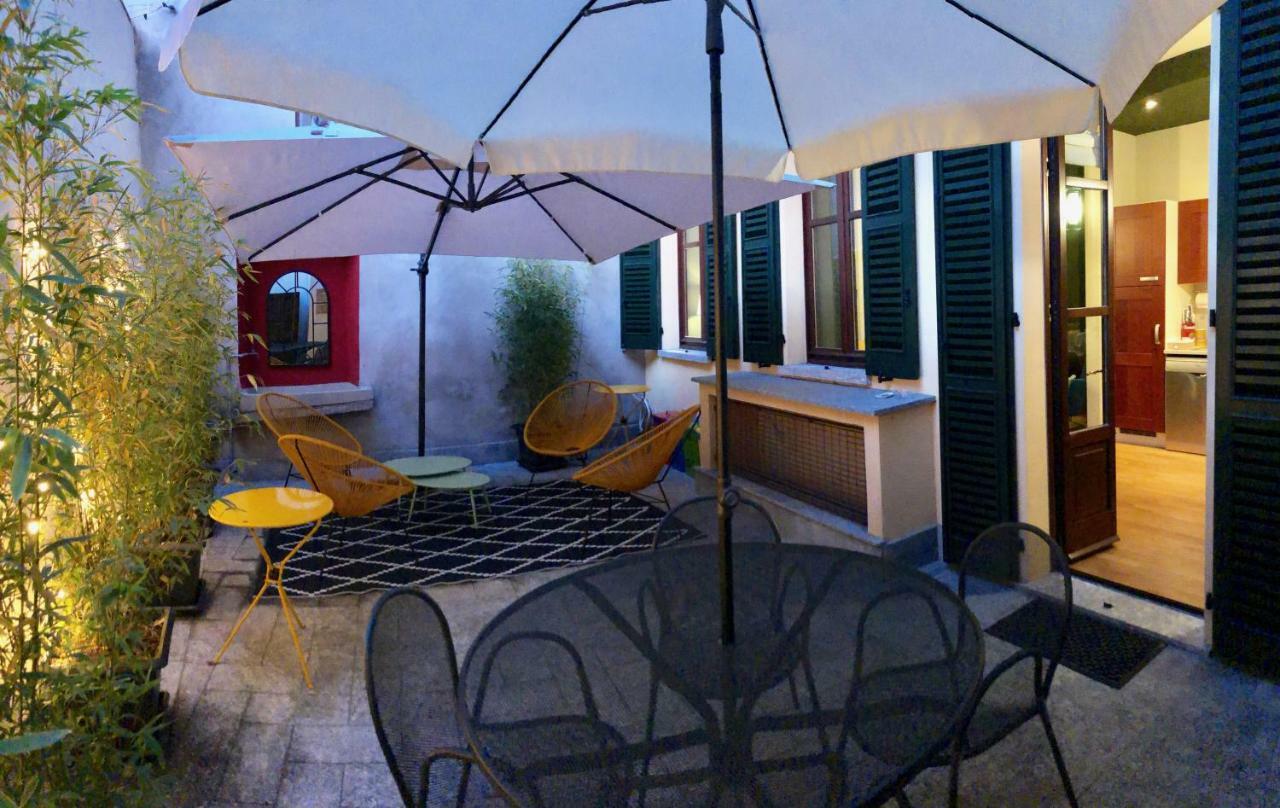 La Via Degli Artisti Apartman Arona Kültér fotó